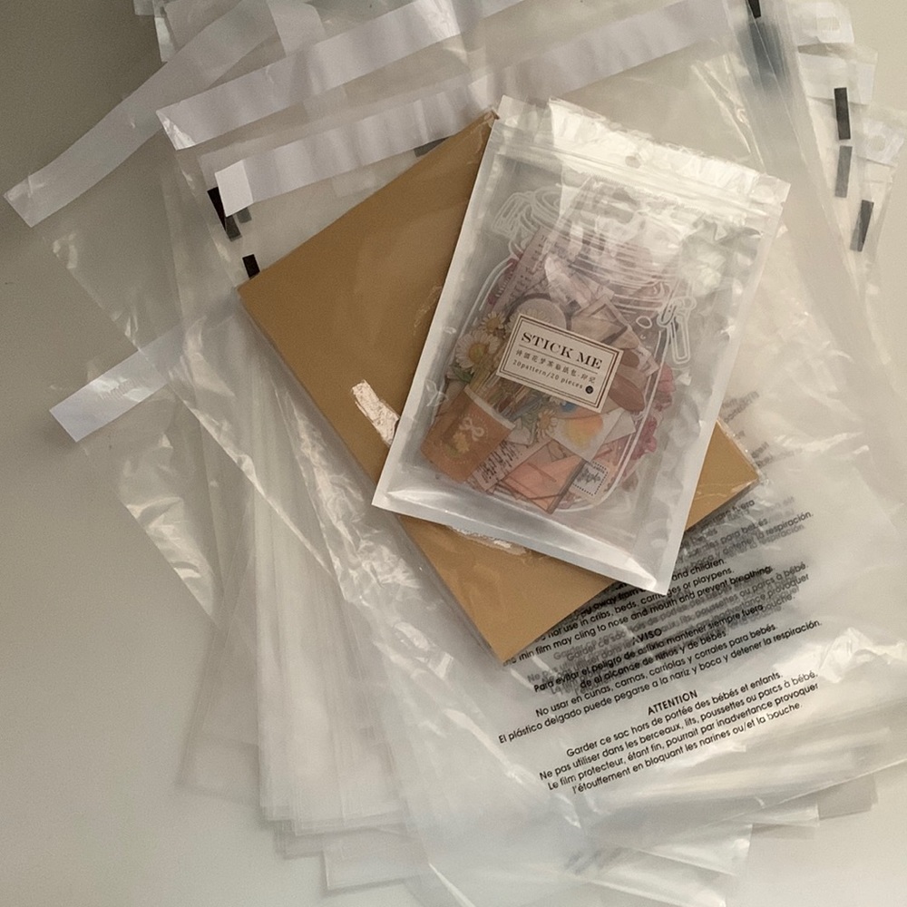 *not for sale* NEW PACKAGING MATERIALS! :D